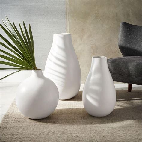 large ceramic white vase|contemporary white ceramic vases.